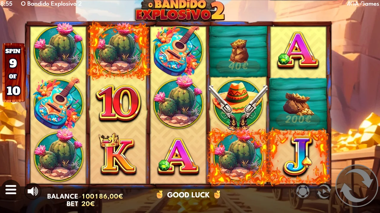 O Bandido Explosivo Captura de pantalla 1